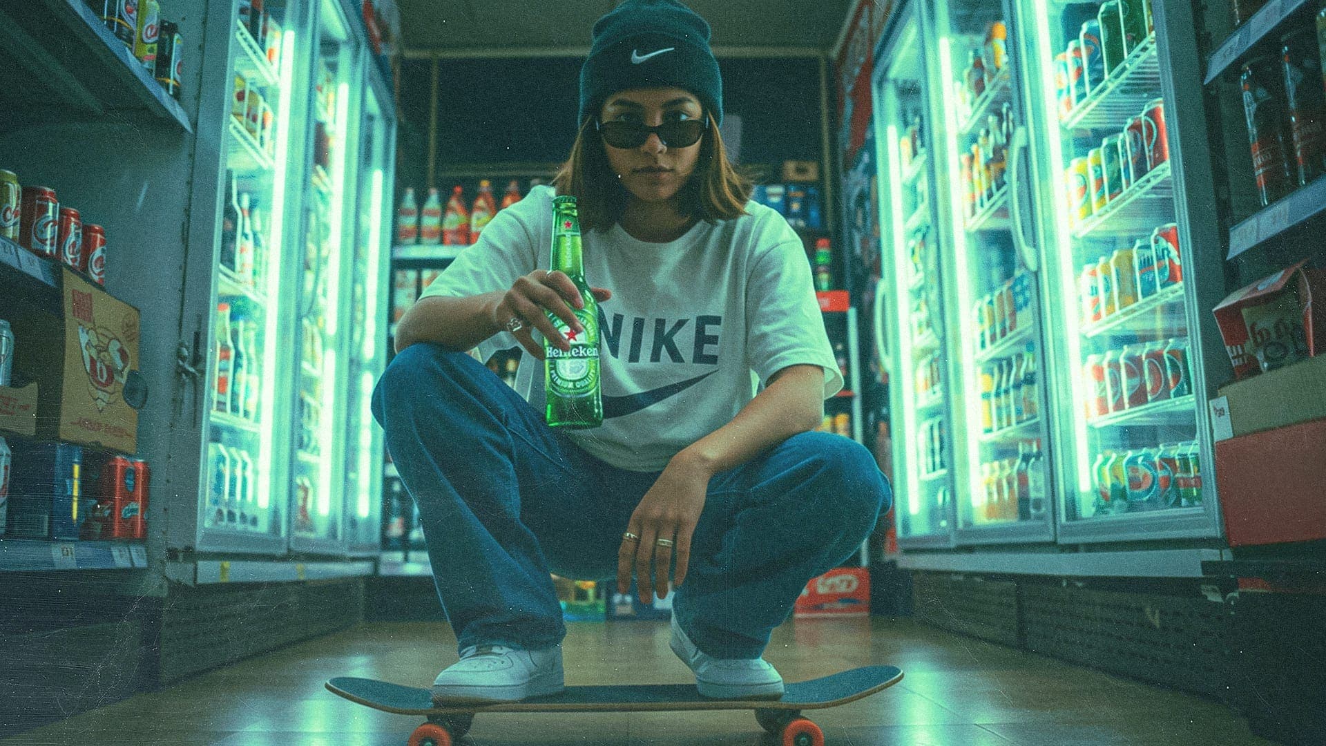 Editorial Heineken — concepto de campaña generado con IA, no oficial