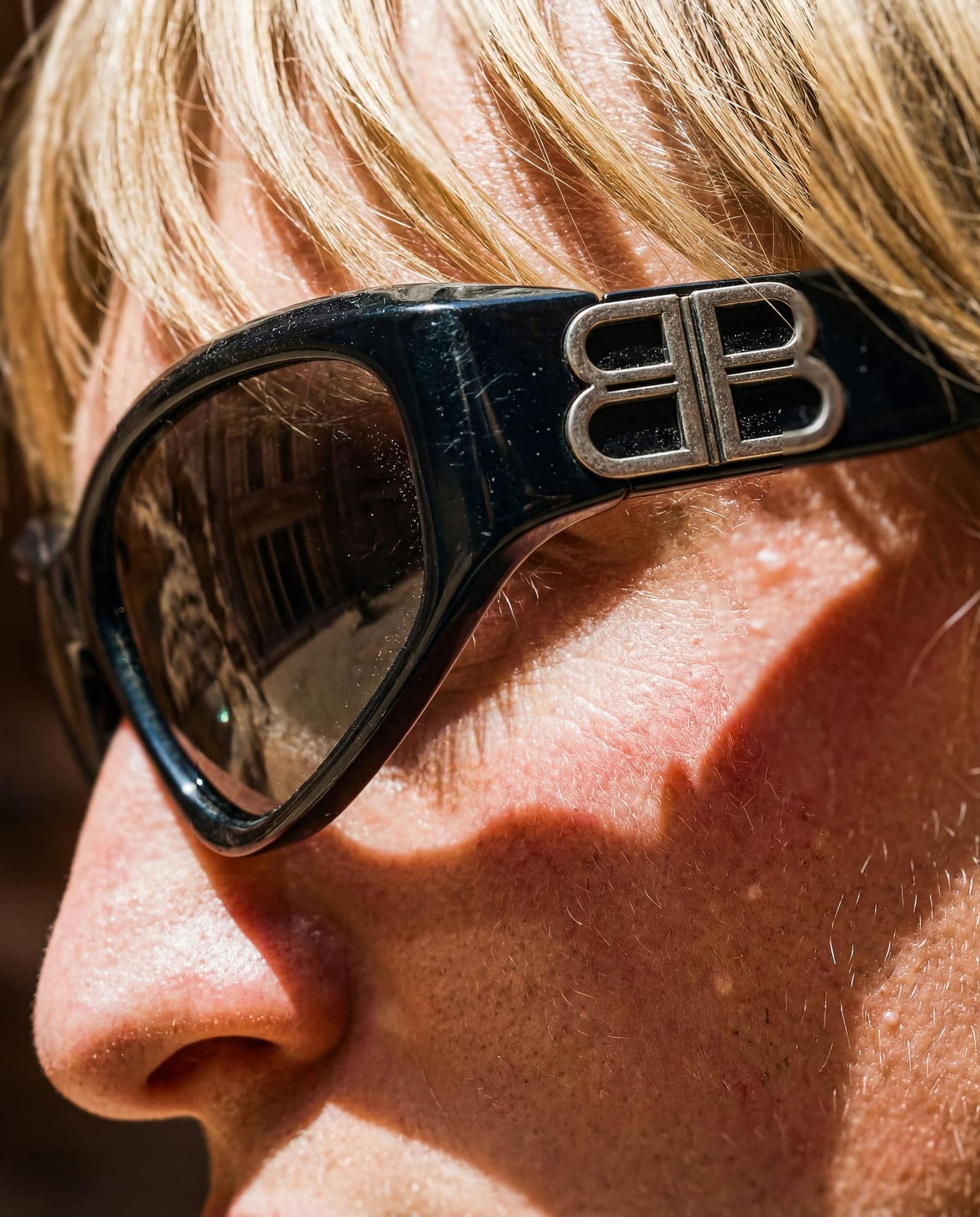 Balenciaga desert sunglasses